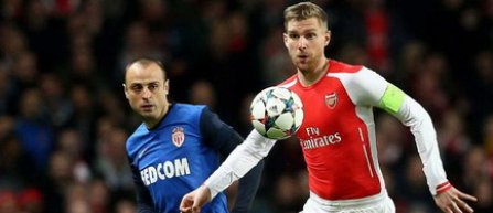 Liga Campionilor: Arsenal - AS Monaco 1-3, iar ”tunarii” sunt ca si eliminati